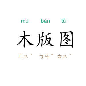 木版图