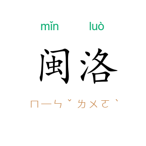 闽洛