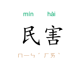 民害