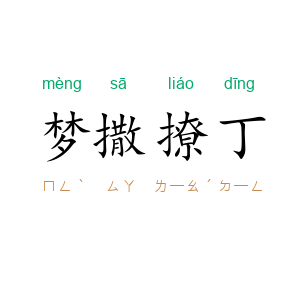 梦撒撩丁