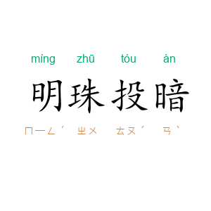 明珠投暗
