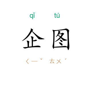企图