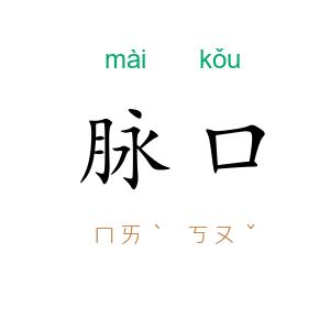 脉口