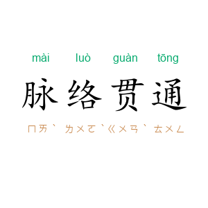 脉络贯通