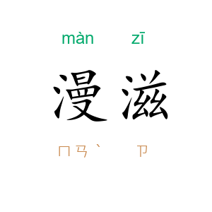 漫滋
