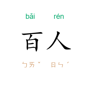 百人