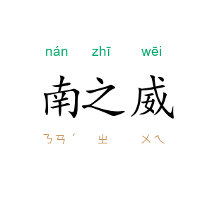 南之威