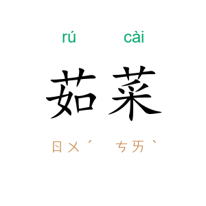 茹菜