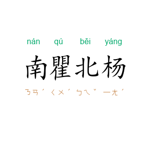 南瞿北杨