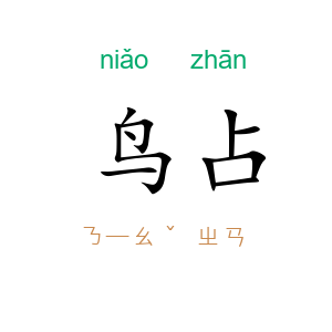 鸟占