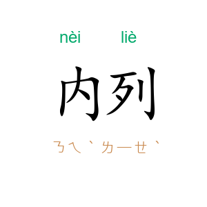 内列