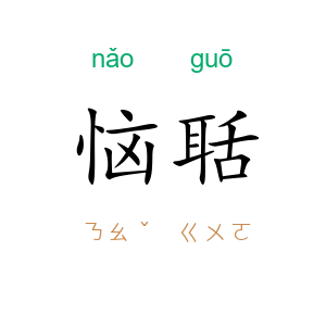 恼聒