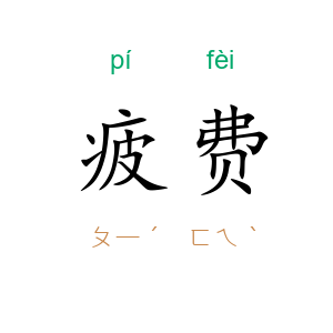 疲费