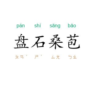 盘石桑苞