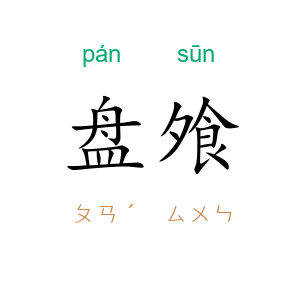 盘飧