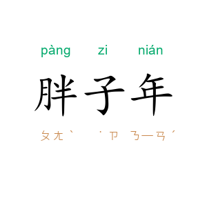 胖子年