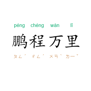 鹏程万里