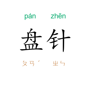 盘针