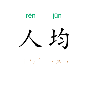 人均