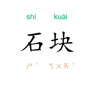 石块