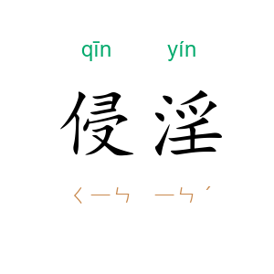 侵淫