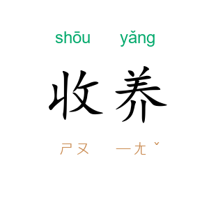 收养