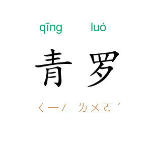 青罗