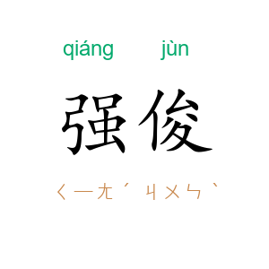 强俊