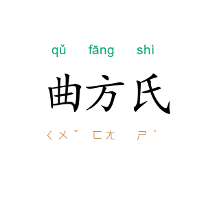 曲方氏