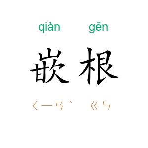 嵌根