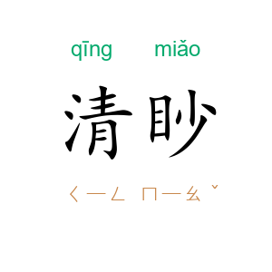 清眇