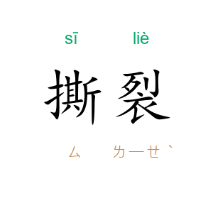 撕裂