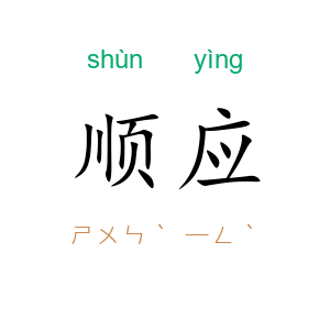 顺应