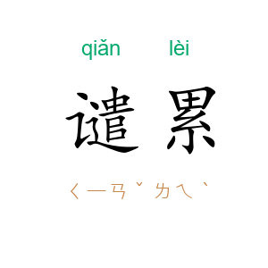 谴累
