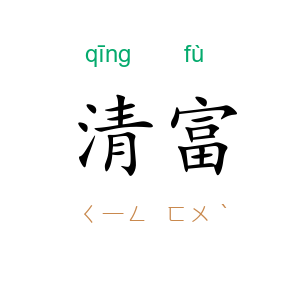 清富