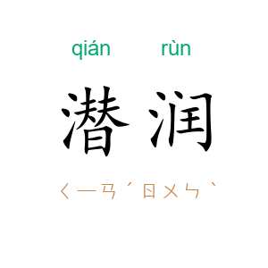 潜润