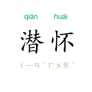 潜怀