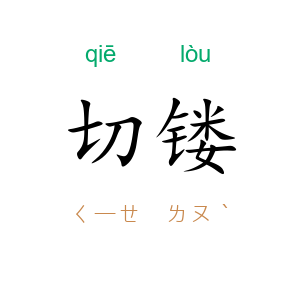 切镂