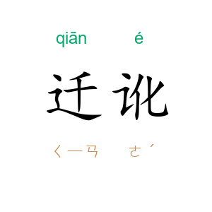 迁讹