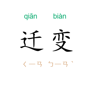 迁变