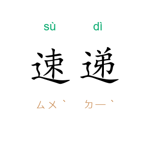 速递