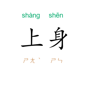 上身