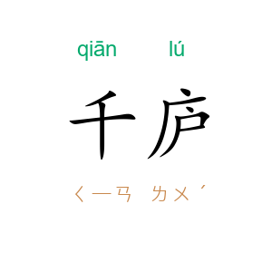 千庐