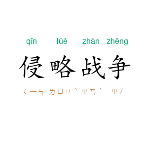 侵略战争