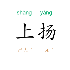 上扬