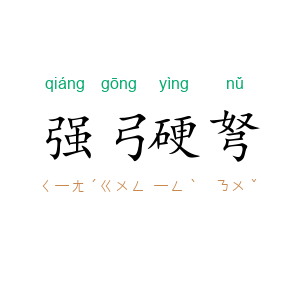 强弓硬弩