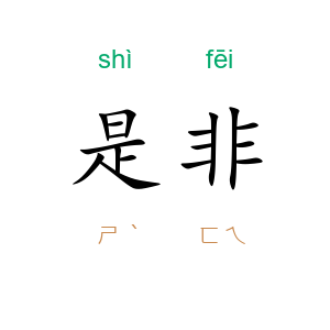 是非