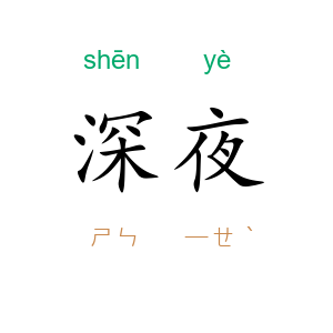 深夜
