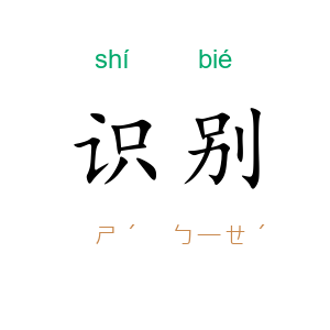 识别