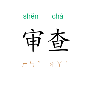 审查